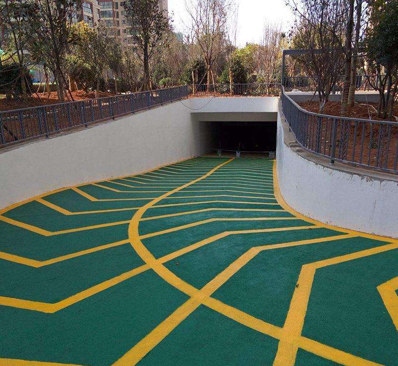 環(huán)氧車庫坡道，防滑地坪